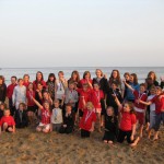 Llantwit Major SLSC Nippers and Juniors on Beach